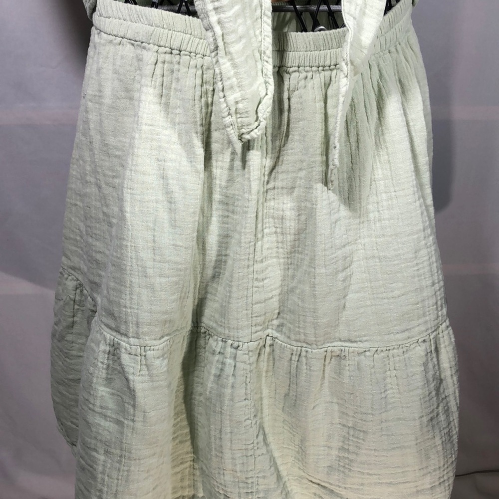 Sexy Jessica Simpson Pale Green Open-Back w/ Bow Dress XL - Picture 4 of 5